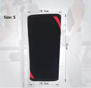 Genouillère épaisse de 7 mm, manchons de soutien pour squats, spandex de haute qualité, nylon respirant, anti-UV, séchage rapide, unisexe, professionnel - Product Image 2