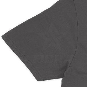 OEM algodón orgánico de los hombres de encargo del logotipo de gimnasio de secado rápido y transpirable de manga corta - Product Image 5