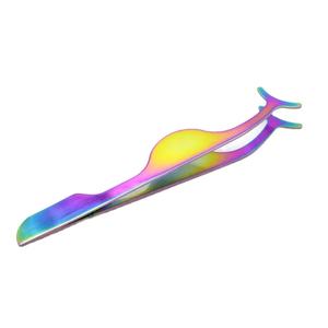 Wholesale High Quality Stainless Steel <b>Eyelash</b> Tweezers Best <b>Application</b> Pointed Tip Beauty Instruments - Product Image 4