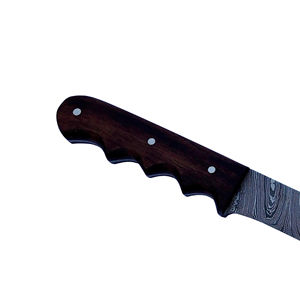 Couteaux à filet professionnels en acier Damas, résistants à la rouille, manche en bois équilibré, écologiques, compatibles lave-vaisselle - Product Image 5