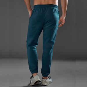 Pantalones de chándal apilados en blanco para hombre con logotipo personalizado al por mayor para hacer deporte en Bangladesh - Product Image 4