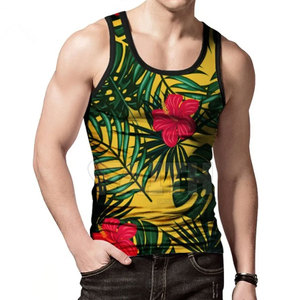 Débardeur de sport pour homme, décontracté, été, respirant, écologique, séchage rapide, coton/polyester, sublimation, confortable, vêtements de sport - Product Image 3