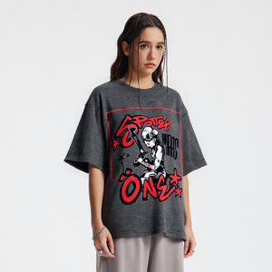 เสื้อยืดผ้าฝ้าย 100% ระบายอากาศได้ดี สวมใส่สบาย พร้อมพิมพ์ป้ายแบบกำหนดเอง |   บริการ OEM/ODM พร้อมให้บริการ - Product Image 3