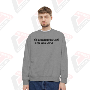 Sweat-shirt pour homme ultra doux de qualité supérieure, en polyester/coton, polaire, coupe-vent, imperméable, personnalisable, col rond, doublé, 380g pour - Product Image 1
