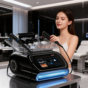 Fabrikpreis 448KHz Thermische Tiefenwärme Ganzkörper- und Brust-Blutzirkulation & Lymphdrainage für Körperkonturierung Hautstraffung - Product Image 1