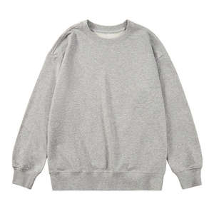 Sweat-shirt personnalisé à col boutonné, épaules tombantes, poignets et ourlet côtelés, en molleton épais, couleur unie, pour femmes - Product Image 6