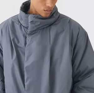 Chaqueta acolchada personalizada de talla grande para hombre, ropa de calle de invierno, chaqueta acolchada personalizada con logotipo en relieve Unisex para hombre de alta calidad - Product Image 3