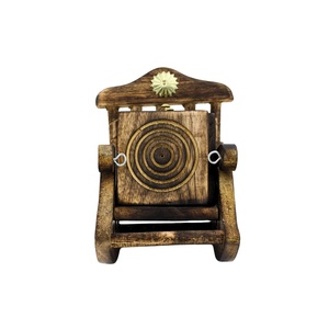 ชุดที่รองแก้วไม้ไผ่เก็บความร้อนสำหรับโต๊ะกาแฟ - Product Image 4