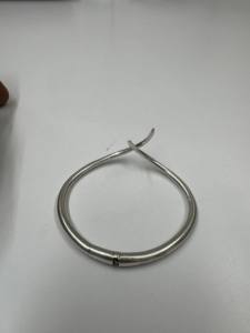 Bracelet réglable ouvert en argent sterling 925 chaîne fine et bijoux à maillons cadeau de bracelet pour femme parfait - Product Image 3