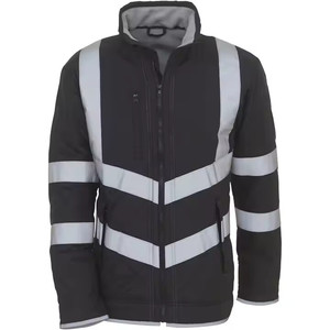 Chaquetas de Trabajo de Seguridad Reflectantes de Lona Personalizadas y a la Moda para Hombre, con Logotipo Frontal, Estilo de Ropa de Trabajo Transpirable para Invierno - Product Image 6