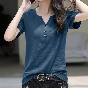 Femmes Filles T-shirts d'été Manches courtes Léopard Battement de coeur Impression Simple Tops T-shirt Vente en gros Printemps Nouveau 2025 - Product Image 5
