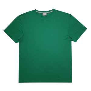 T-shirt manches courtes col rond homme, haute qualité, prix abordable, 100% coton vert - Product Image 1
