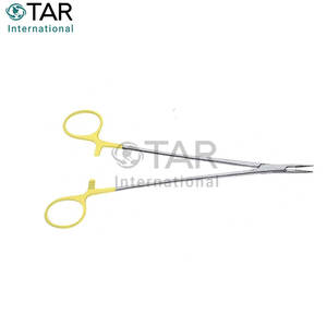 Porte-aiguilles Webster en acier inoxydable de haute qualité, 13 cm, mâchoire lisse, instruments chirurgicaux médicaux, suture délicate, fabricant - Product Image 6