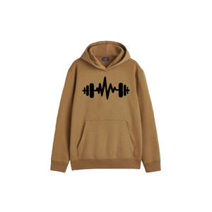 Sweat à capuche sérigraphié de qualité supérieure en coton polaire OEM Private Label Fashion Winter Hoodie - Product Image 1