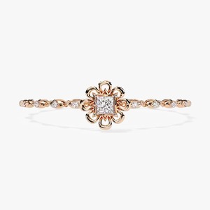 High-End Rose/Yellow/White Gold Moissanite Diamond Bracelet Floral Design Jewelry <b>for</b> Women <b>Wedding</b> Gifts and Celebrations - Product Image 6