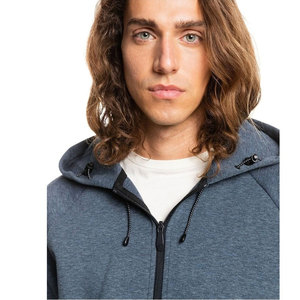 Sudadera con capucha unisex extragrande de algodón 100% pesado con media cremallera para hombre, personalizable con logo OEM, ideal para invierno, venta al por mayor. - Product Image 3