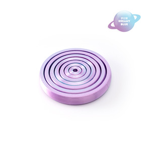 Disco Antiestrés Personalizado Impreso en 3D con Diseño de Espiral Interestelar, Juguete Sensorial de Polígono para Decoración de Escritorio, <span class=keywords><strong>PLA</strong></span> - Product Image 4