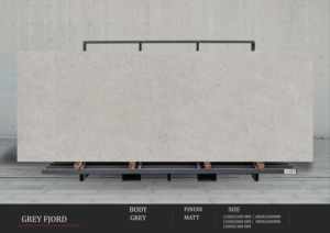 Intérieurs de luxe avec des dalles en porcelaine noire à haute brillance de 1200x3200 mm - Product Image 2