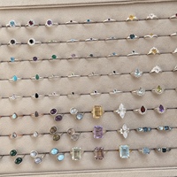 Anillos de Piedras Semipreciosas Naturales, Plata de Ley 925, Rodio, Oro, Certificados por IGI, Joyería Minimalista para Mujer Lista para Bodas, Disponible en Línea