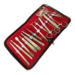 Ensemble de chirurgie mineure avec logo personnalisé de 24 pièces Kits de dissection Équipement chirurgical en acier inoxydable avec emballage personnalisé - Product Image 6