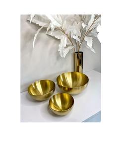 Tazón pequeño de latón para servir, perfecto para familias grandes y fiestas para servir varios platos con estilo - Product Image 5