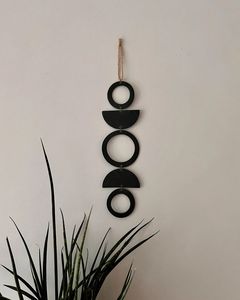 Wall Decor White Flower Metal Wall Hanging Decorative Wall Art Elegant Floral Design for Home <b>Office</b> Modern Interior Decor - Product Image 6