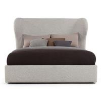 Celeste Europäisches Zeitgenössisches Verstellbares Bett mit Stauraum Luxuriöses Modernes Design Langlebige Stoffpolsterung Umweltfreundlich