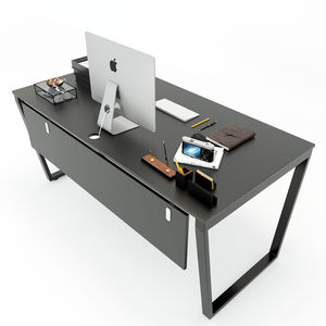 SFTC002 Gabinete de Almacenamiento Ejecutivo Minimalista con Material de Madera y Diseño Independiente - Product Image 4