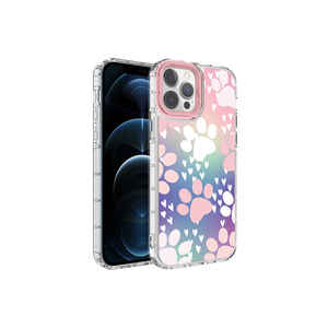 Étui de protection en silicone rigide à motifs colorés HRMN pour iPhone 13 Pro Max NO7 - Coque de téléphone portable avec protection de l'appareil photo - Product Image 1