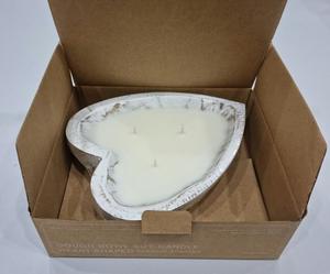 Mayorista DIY tarro de vela de bellota tazón de masa de madera velas perfumadas de rosas vertidas a mano con mechas de madera de Vietnam - Product Image 4