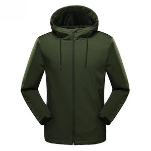 Veste polaire d'extérieur à coquille souple automne hiver hommes femmes coupe-vent imperméable chaud à capuche Couple veste - Product Image 5