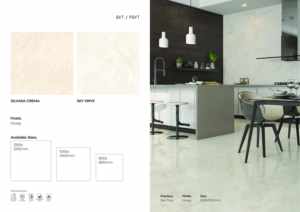 Carreaux de sol en porcelaine brillante 1200x1200 Grand format Dalle premium - Product Image 5