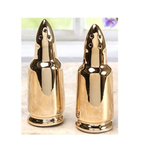 Juego de sal y pimienta de metal de diseñador de estilo vintage, ideal para configuraciones de comidas temáticas e Ideas elegantes de decoración de cocina para el hogar - Product Image 6