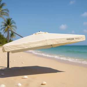 Amicasa TOKYO Housse de parasol de plage en polyester 4x3m pour vos activités de plein air - Product Image 3