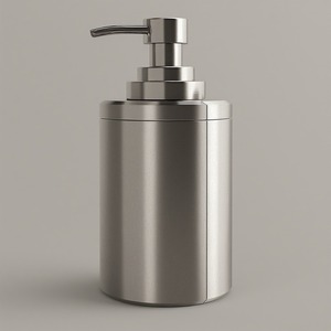 Distributeur de savon liquide en acier inoxydable et marbre design, finition moderne de luxe, pompage fiable, construction durable pour - Product Image 6