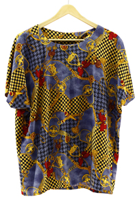 Bán Buôn Người Đàn Ông Của 100% Bông Thả Vai T-Shirt Lụa Màn Hình In Ấn Thêu Polka <span class=keywords><strong>Dot</strong></span> Nhật Bản Phong Cách 180G Vải OEM Dịch Vụ - Product Image 4