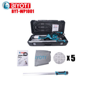 BIYOTI Lijadora Eléctrica Plegable <span class=keywords><strong>de</strong></span> Pared <span class=keywords><strong>de</strong></span> 250mm, Pulidora Manual Tipo <span class=keywords><strong>Jirafa</strong></span> con 6 Velocidades Variables, Aspiración, Luz LED y 800W para Bricolaje - Product Image 2