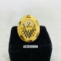 Boucles d'oreilles clous tendance en laiton plaqué or 24 carats, forme fleur, bijoux de mode pour femmes
