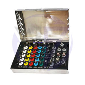 Venta al por mayor 35PCs Dental Implant Stopper Drills Integral Surgical Drills Burs Kit para instrumentos de perforación controlados en profundidad Bur - Product Image 2