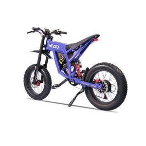 Motocicleta Eléctrica Todoterreno HEZZO D5 Ligera de Carbono con Ruedas de 20 Pulgadas, Motor Central y 60 km de Autonomía - Product Image 4