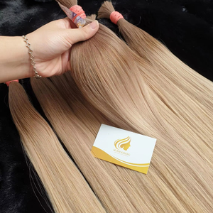 Extensiones de cabello humano crudo no Remy vietnamita de lujo liso Natural de textura profunda de color de 100g al mejor precio - Product Image 1