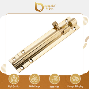 Vente incroyable sur Bespoke Impex Boulon de porte en laiton de 150mm avec installation facile Garantie de 5 ans-Quincaillerie de portes et fenêtres - Product Image 2