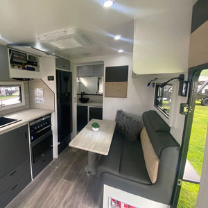 Nuevo Diseño Moderno de Mini Caravana 4x4 para 4 Personas, Casa Móvil, Viajes, Camping, RV, Remolque Camper, Lujoso, Todoterreno, Impermeable y Cómodo - Product Image 5
