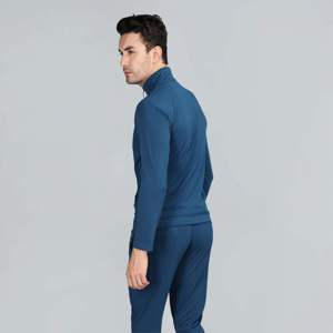Chándal personalizado de estilo de invierno con cremallera para hombre, chándal a prueba de viento de alta calidad, 100% algodón, suave, transpirable, cálido, disponible, colores específicos - Product Image 5
