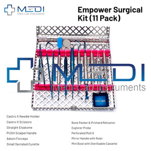 Empower Kit chirurgical 11 pièces Base d'instruments chirurgicaux pour implants dentaires - Product Image 5