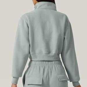 Haut court ample à manches longues pour femme, style streetwear - Product Image 6