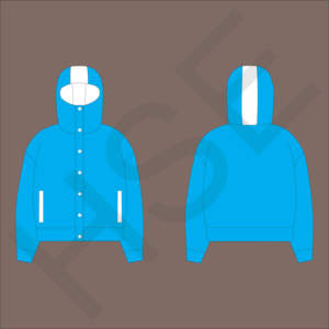 Sudadera con Capucha y Media Cremallera para Hombre, Chaqueta Casual con Capucha y Bolsillo, Cortavientos y Cálida - Product Image 2