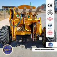 Nueva Zanjadora de Cadena Profesional Montada en Tractor, Marca Allame Kazici, para Campos Agrícolas e Instalación de Cables, Directo de Fábrica, con Certificación CE