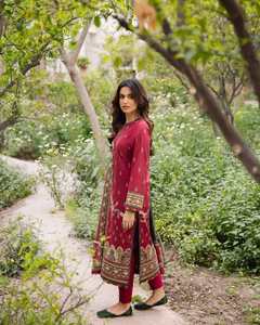 ชุดเดรสทำงานผู้หญิง WS INTERNATIONAL คุณภาพเยี่ยมทันสมัย ปี 2025-2026 ผ้าฝ้ายซาลวาร์ คามีซ รุ่นใหม่ล่าสุด แห้งเร็ว เหมาะสำหรับงานปาร์ตี้ - Product Image 6