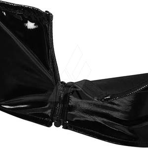 Sujetador Deportivo de Yoga de Cuero de Alta Calidad para Mujer, Estilo Sexy, Transpirable, Impermeable, con Soporte Alto, Cuello en U, Almohadillas Extraíbles, Personalizable - Product Image 4